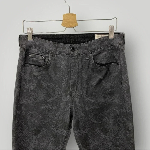 RAG & BONE Nina cropped high-rise straight-leg jeans - Picture 4 of 15